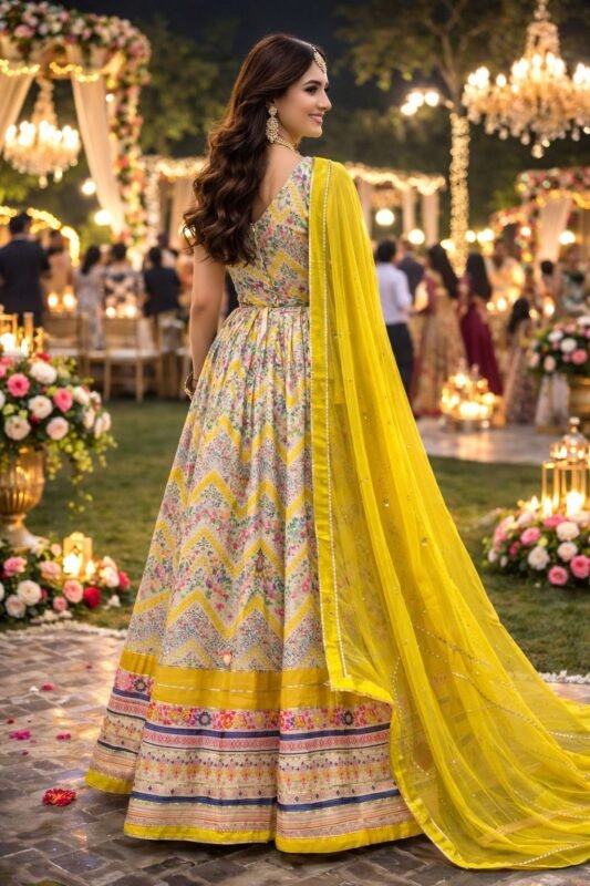 Stylish Mrudangi Muskan Vol 2 Soft Dola Silk Printed With Handworked Gown With Dupatta Collection Wholesale 2026 4 Stylish Mrudangi Muskan Vol 2 Soft Dola Silk Printed With Handworked Gown With Dupatta Collection Wholesale 2026
