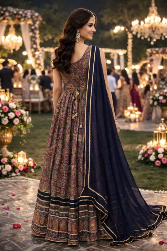 Stylish Mrudangi Muskan Vol 2 Soft Dola Silk Printed With Handworked Gown With Dupatta Collection Wholesale 2026 7 Stylish Mrudangi Muskan Vol 2 Soft Dola Silk Printed With Handworked Gown With Dupatta Collection Wholesale 2026