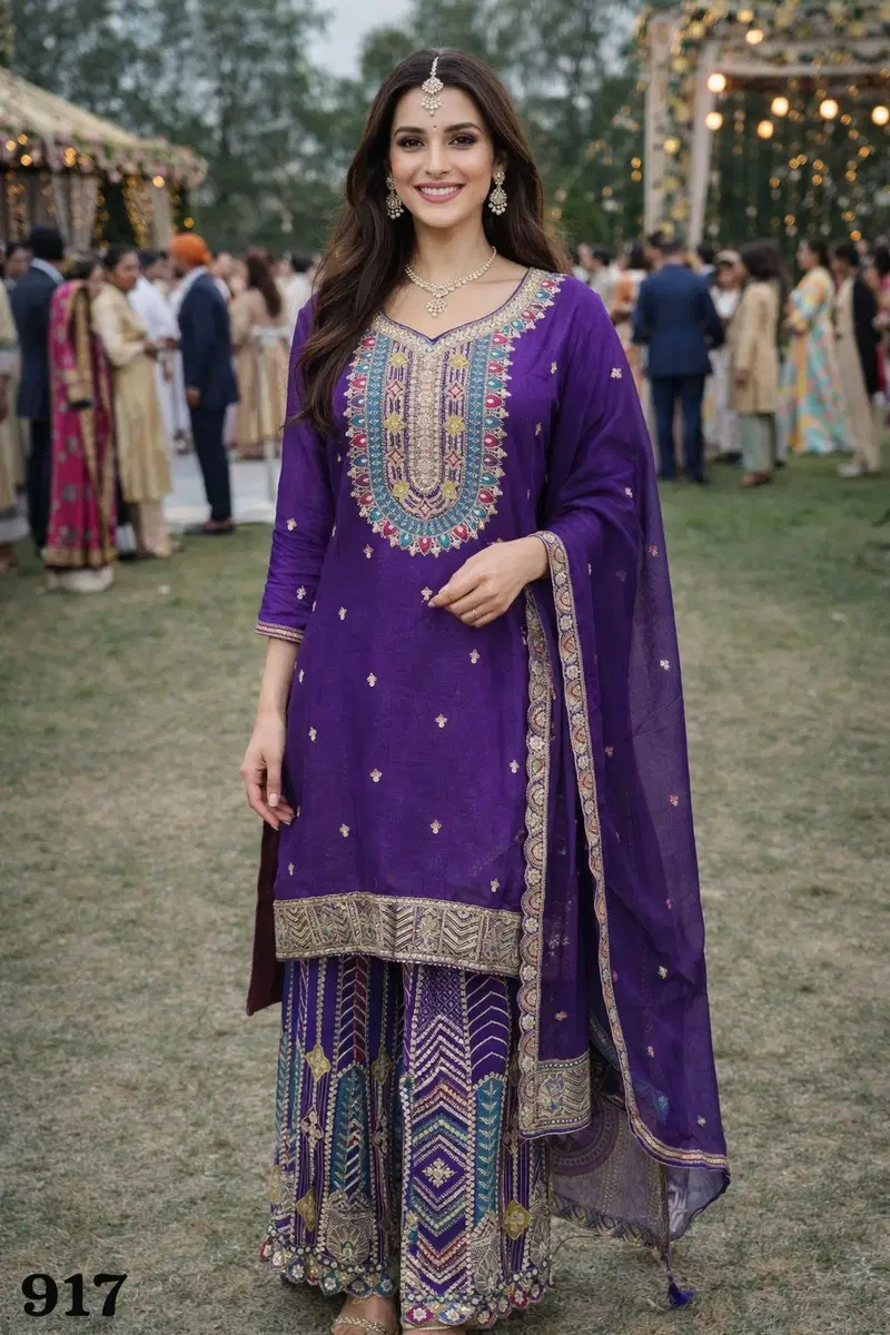 Mrudangi Srivalli Real Chinon Silk Embroidered Salwar Kameez Wholesale 8 Stylish Mrudangi Srivalli Real Chinon Silk Embroidered Salwar Kameez Wholesale 2026