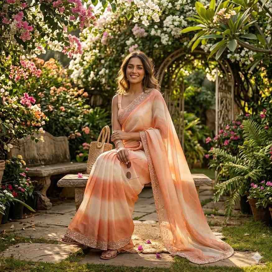 Kc 930 Space Silk Jarkan Worked Fancy Saree Collection Wholesale 5 Kc 930 Space Silk Jarkan Worked Fancy Saree Collection Wholesale