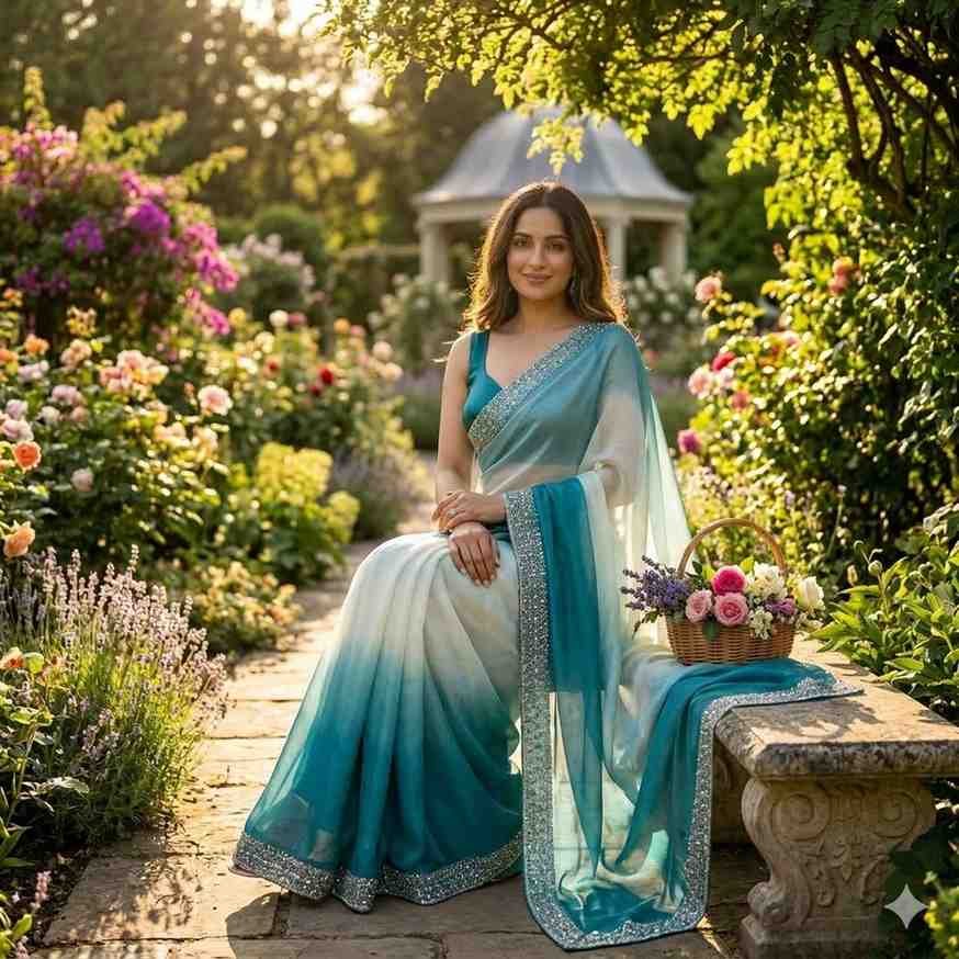 Kc 930 Space Silk Jarkan Worked Fancy Saree Collection Wholesale 10 Kc 930 Space Silk Jarkan Worked Fancy Saree Collection Wholesale