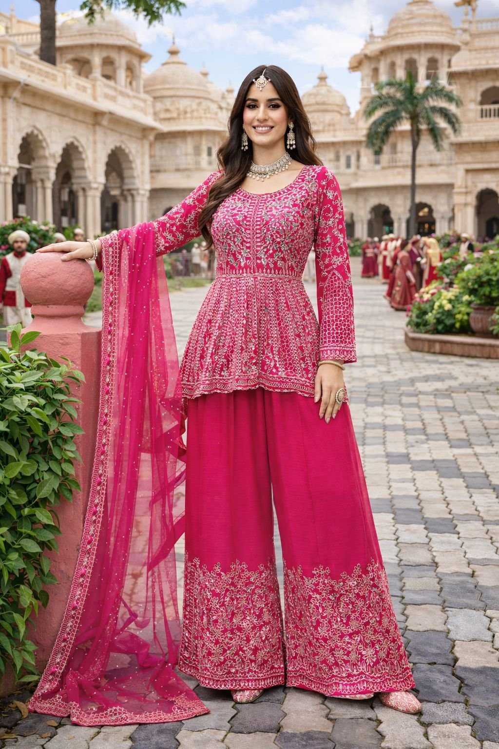 Mrudangi Mirror Chinon Embroidery Salwar Kameez Wholesale 4 Stylish Mrudangi Mirror Chinon Embroidery Salwar Kameez Wholesale 2026