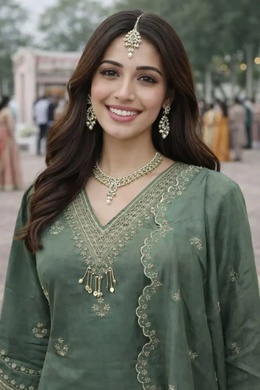 Buy Mrudangi Aza Roman Silk With Heavy Embroidery Worked Salwar Kameez Wholesale 2026