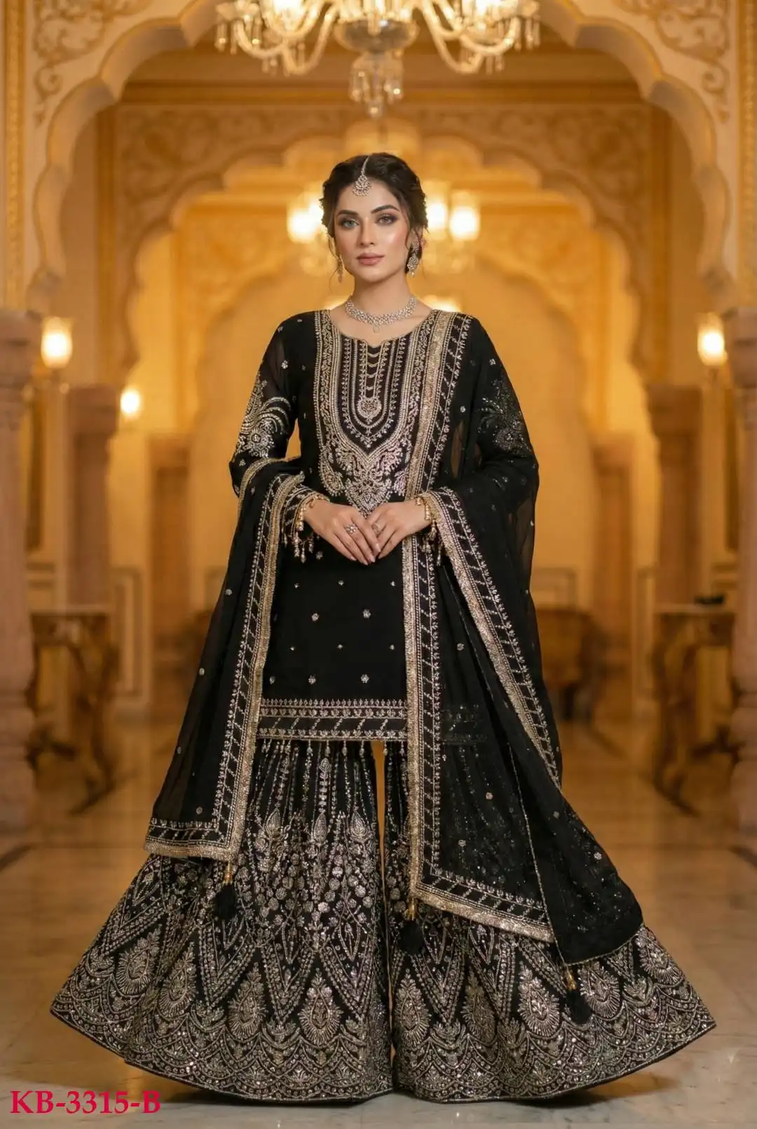 KB 3315 Sharara Suit Wedding Wholesale Online Wholesale 4 Latest KB 3315 Sharara Suit Wedding Wholesale Online Wholesale 2026