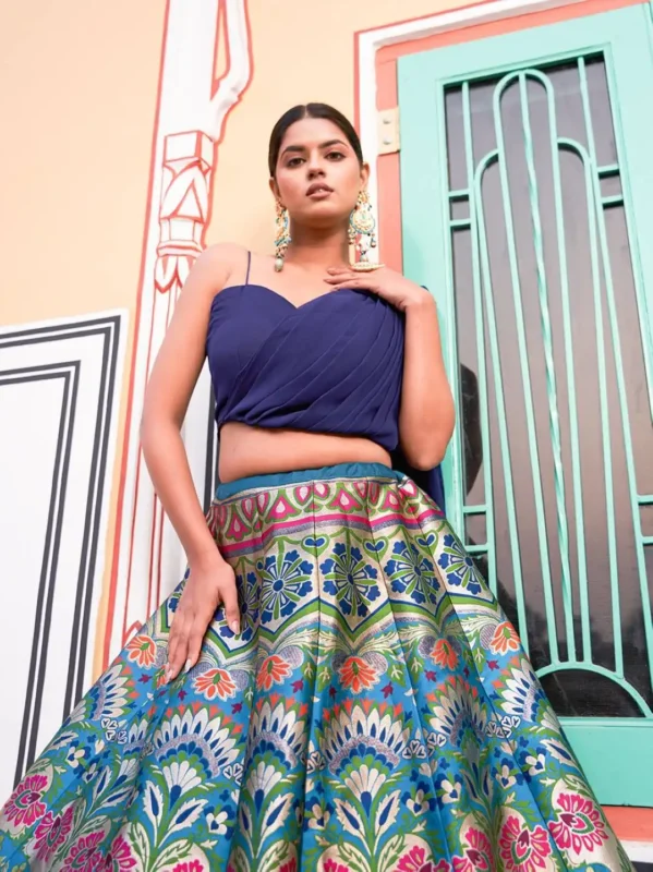 Launching WMN 2046 Banarasi Silk Designer Lehenga Choli Collection Wholesale 2026