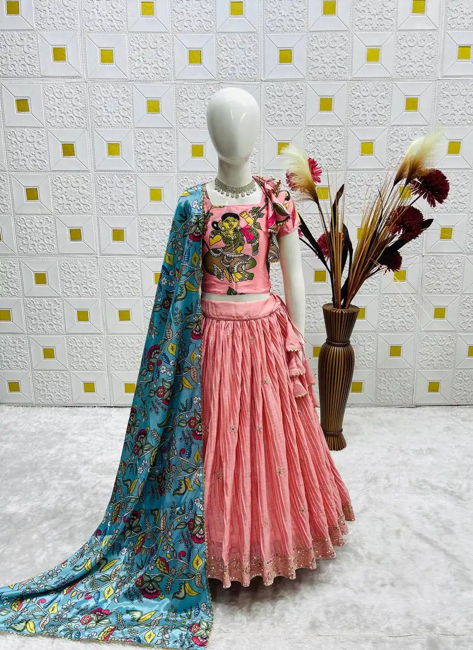 Baby 226 Chinon Kid Wear Lehenga Choli Festival Collection