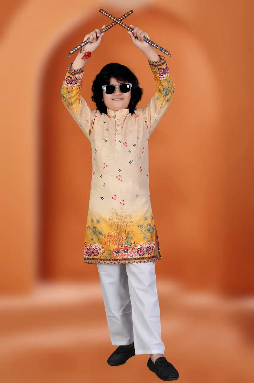 Shyam Vol 42 Cotton Kurta Pajama Kid Wear Festival Collection