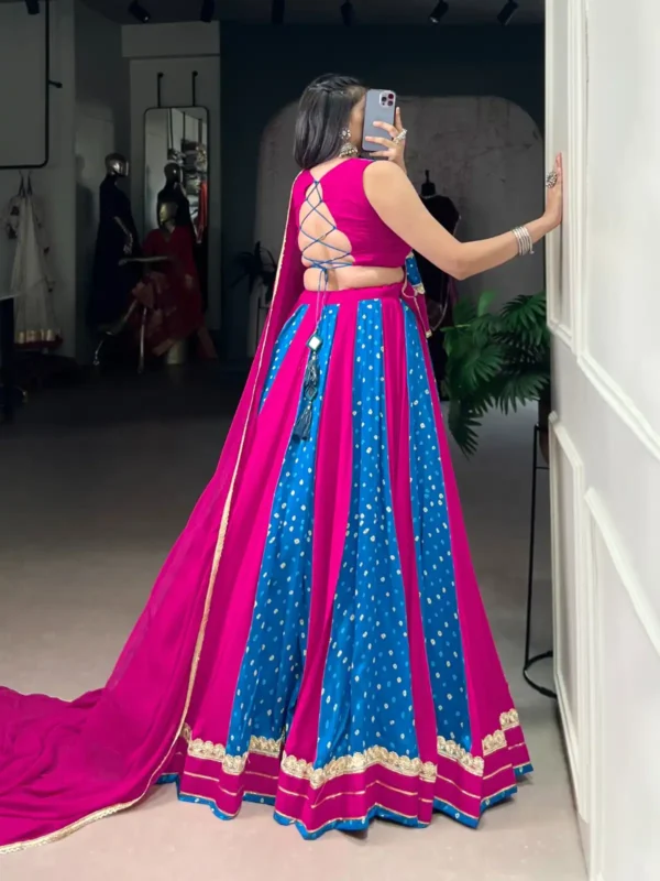 Launching WMN 1673 Tasar Silk Bandhej Printed Chaniya Choli Collection Wholesale 2026