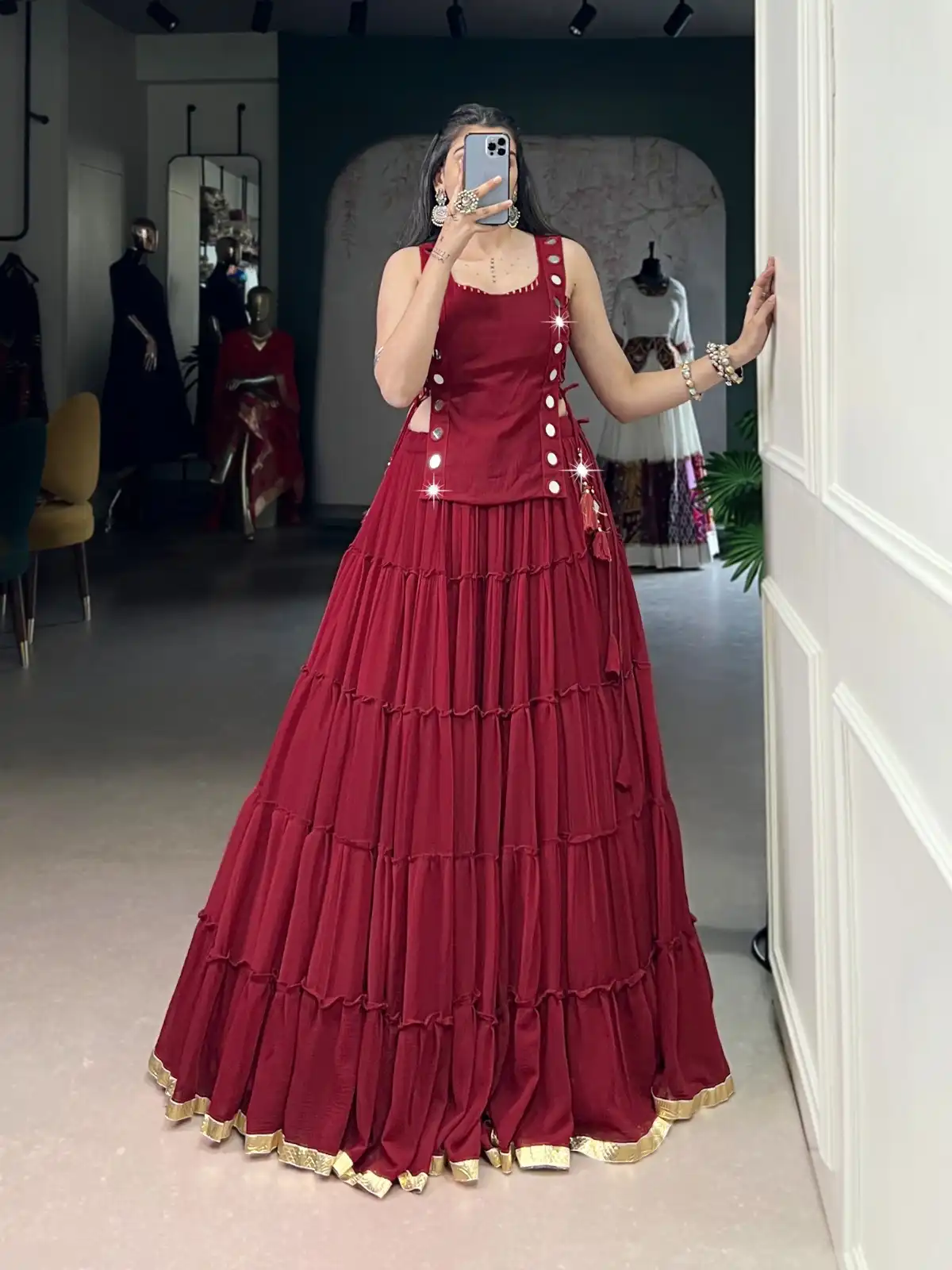 WMN 1700 Marbel Designer Skirt Top Collection Below 2500