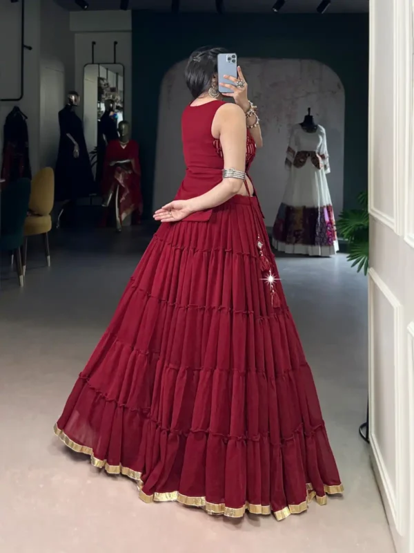 Beautiful WMN 1700 Marbel Designer Skirt Top Collection Below 2500 Wholesale 2026