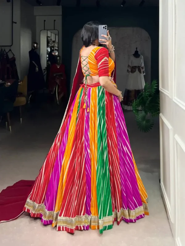 Beautiful WMN 1688 Georgette Leheriya Printed Lehenga Choli Collection Wholesale 2026