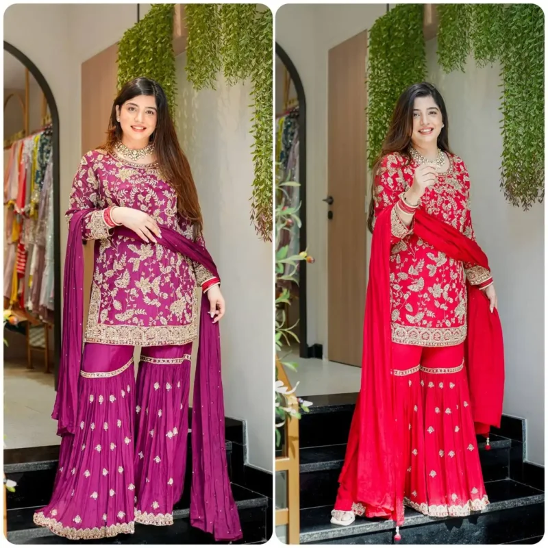 Latest Sabina 5302 Foux Georgette Sharara Suit Tradition Collection Wholesale 2026