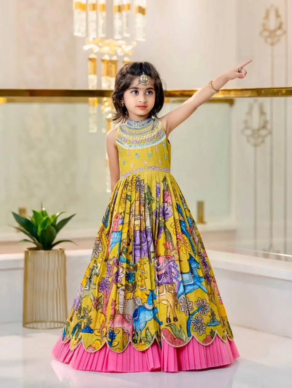 Baby 228 Chinon Kid Wear Gown Latest Collection