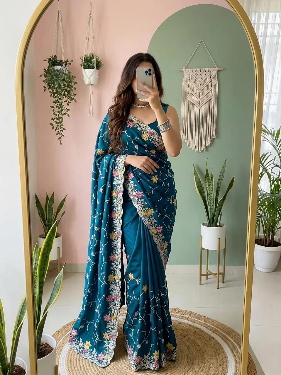 Karishma Vitamin Foil Gota & Multi Work Silk Saree Collection Wholesale 4 Latest Karishma Vitamin Foil Gota & Multi Work Silk Saree Collection Wholesale 2026
