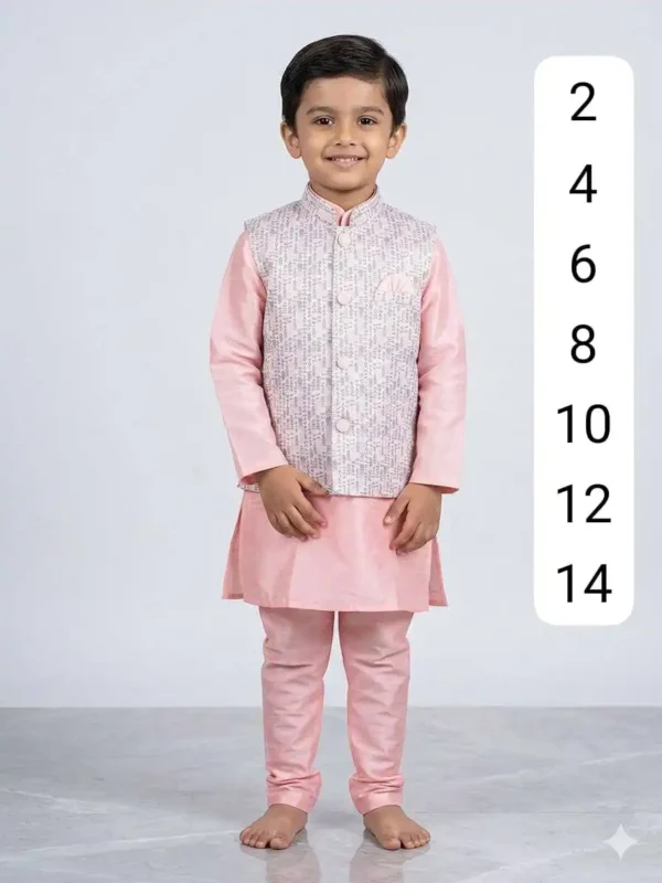 Latest Shyam Vol 91 Kids Wedding Kurta Pajama With Designer Koti Wholesale 2026