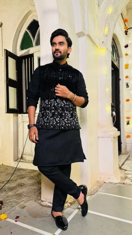 Buy Shyam Vol 78 Men Kurta Pajama With Koti For Wedding Wholesale 2026 5 Buy Shyam Vol 78 Men Kurta Pajama With Koti For Wedding Wholesale 2026