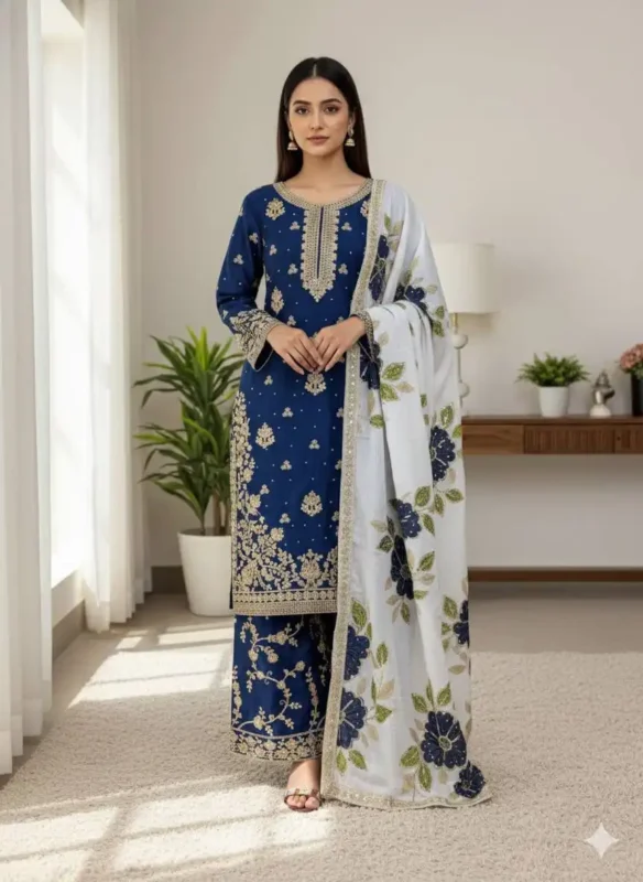 Launching Sabina 5315 Pure Silk Embroidery Festival Readymade Dress Wholesale 2026