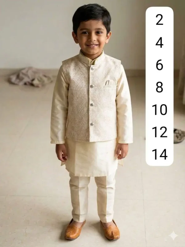 Latest Shyam Vol 91 Kids Wedding Kurta Pajama With Designer Koti Wholesale 2026