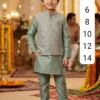Shyam Vol 91 Kids Wedding Kurta Pajama With Designer Koti