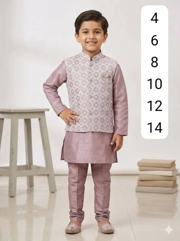 Latest Shyam Vol 91 Kids Wedding Kurta Pajama With Designer Koti Wholesale 2026