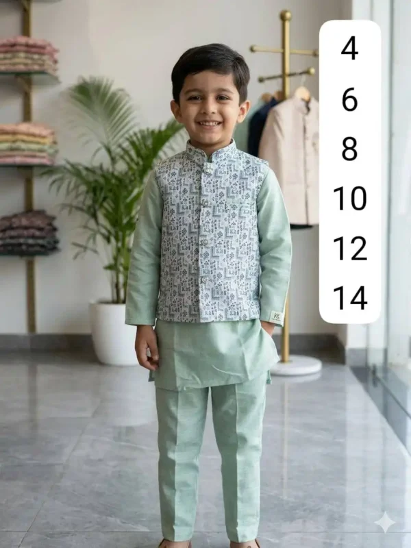 Latest Shyam Vol 91 Kids Wedding Kurta Pajama With Designer Koti Wholesale 2026