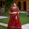 WMN 1438 Rangoli Crush Lehenga Choli With Embroidery Work