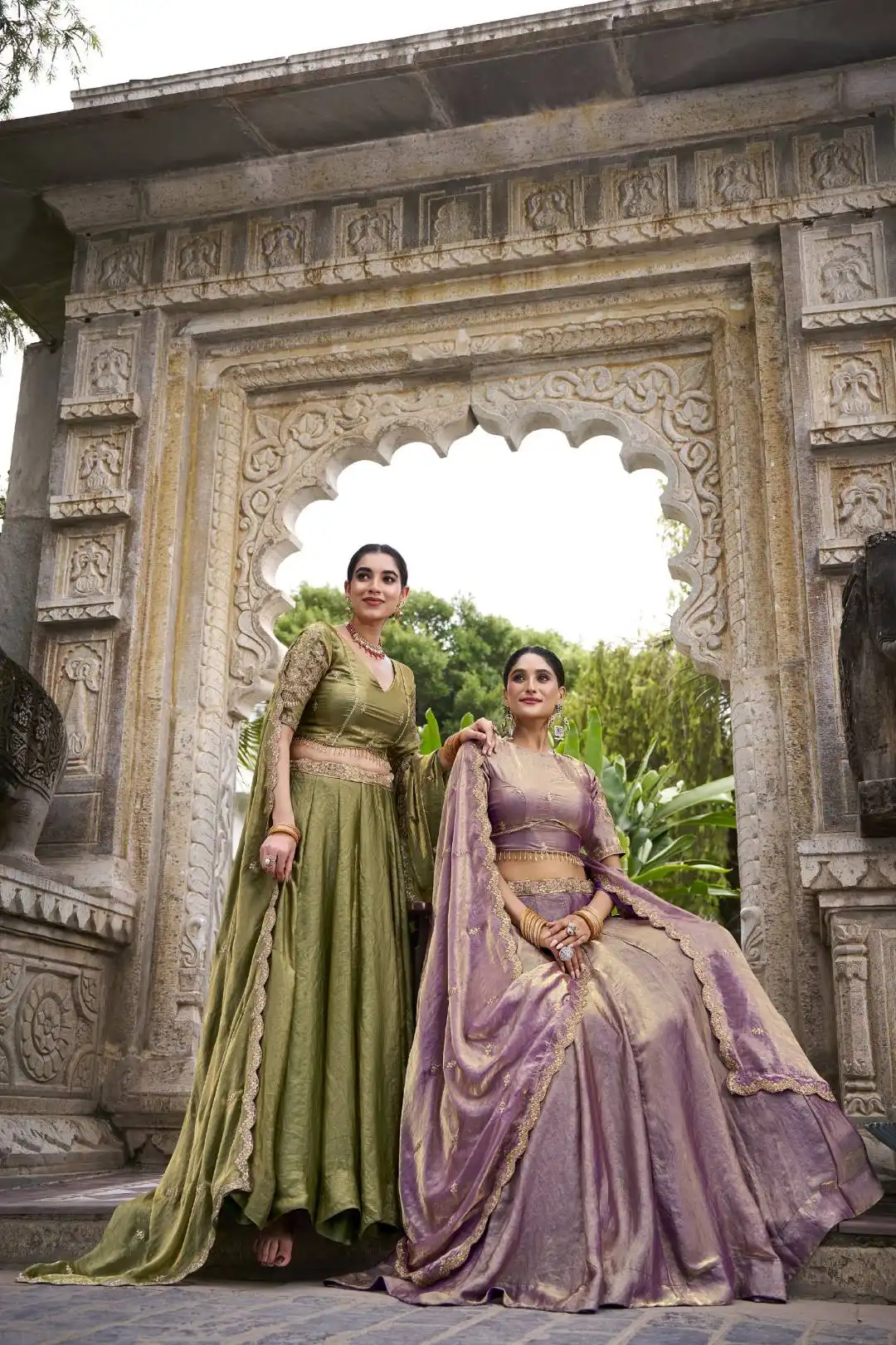 WMN 1440 Fendi lehenga Choli Collection With Embroidery Work