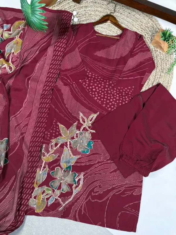 Stylish WMN Livaa Roman Silk Foral Printed Readymade Dress Wholesale 2026 3 Stylish WMN Livaa Roman Silk Foral Printed Readymade Dress Wholesale 2026