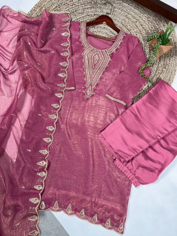 Beautiful WMN 3032 Silver Glosy Readymade Dress Collection Wholesale 2026 2 Beautiful WMN 3032 Silver Glosy Readymade Dress Collection Wholesale 2026
