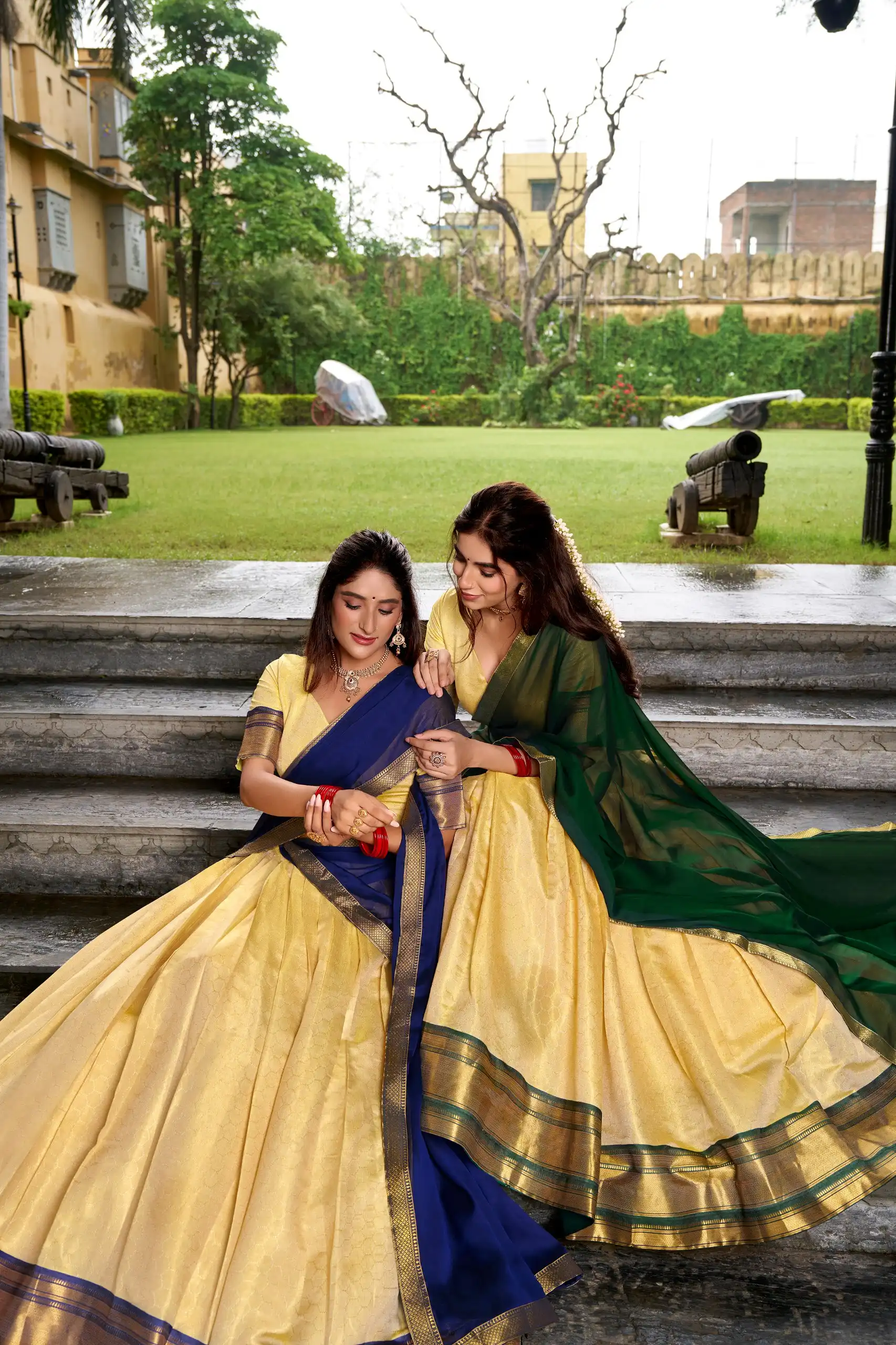 WMN 2019 Kanchipuram Lehenga Choli Collection