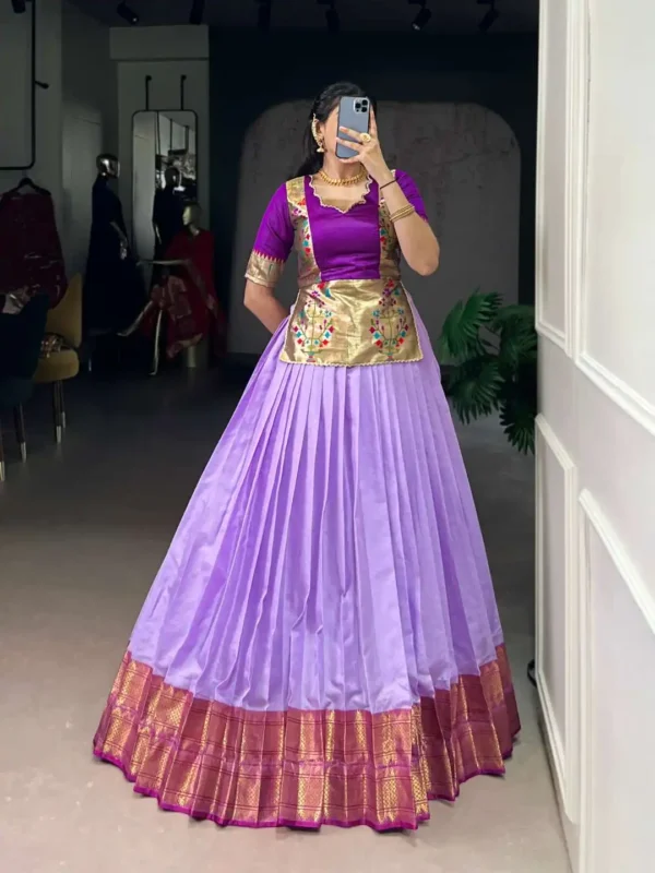 Beautiful WMN 1132 Cotton Silk Festive Wear Skirt Top 03 Pcs Set Wholesale 2026 3 Beautiful WMN 1132 Cotton Silk Festive Wear Skirt Top 03 Pcs Set Wholesale 2026