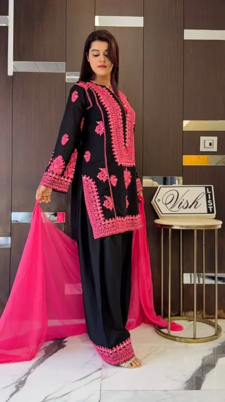 Launching Sabina 5308 Natural Crep Silk Readymade Dress 04 Pcs Set Wholesale 2026