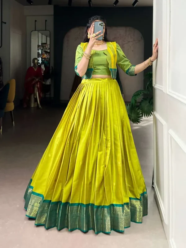 Launching WMN 1133 Poly Cotton Festive Lehenga Choli 04 Pcs Set Wholesale 2026 5 Launching WMN 1133 Poly Cotton Festive Lehenga Choli 04 Pcs Set Wholesale 2026