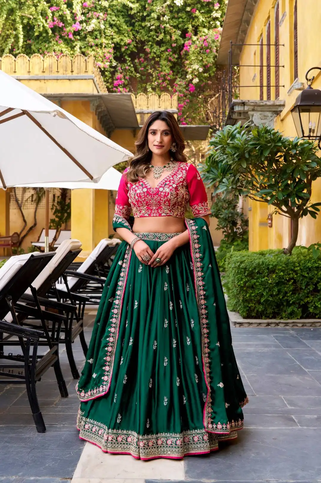 WMN 1449 Wedding Lehenga Choli For Women Wholesale 3 WMN 1449 Wedding Lehenga Choli For Women