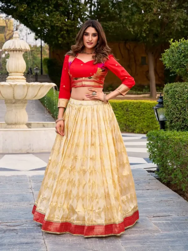 Latest WMN 1130 Paithani Co Ord Set Lehenga Online Shopping Wholesale 2026 2 Latest WMN 1130 Paithani Co Ord Set Lehenga Online Shopping Wholesale 2026