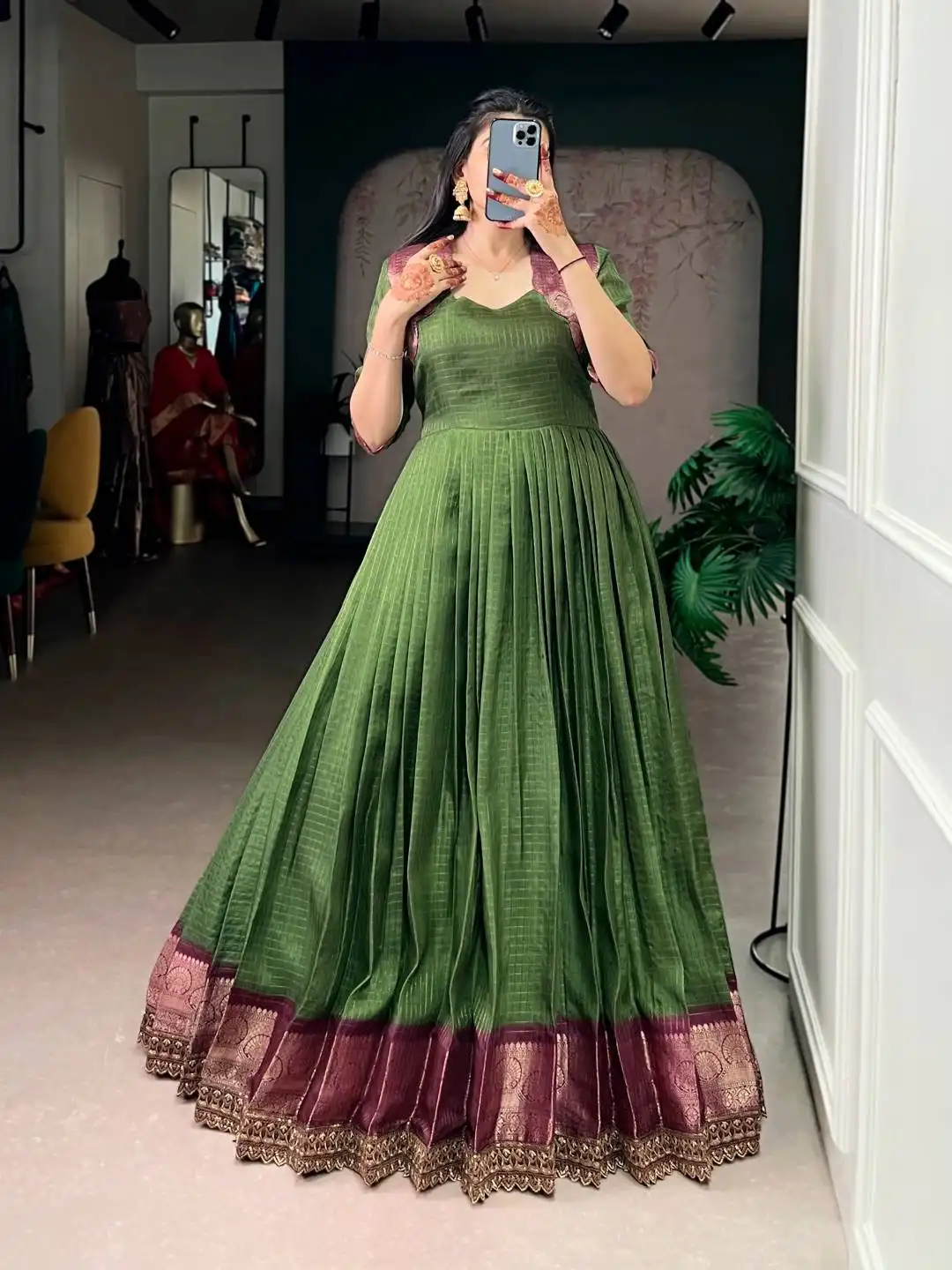 WMN 5010 Ladies Gown Wholesale Market In Surat Wholesale 8 Launching WMN 5010 Ladies Gown Wholesale Market In Surat Wholesale 2026