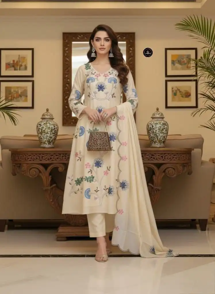 Laxmy Vol 81 Viscose Chanderi Embroidery Work Readymade Dress Wholesale 5 Stylish Laxmy Vol 81 Viscose Chanderi Embroidery Work Readymade Dress Wholesale 2026