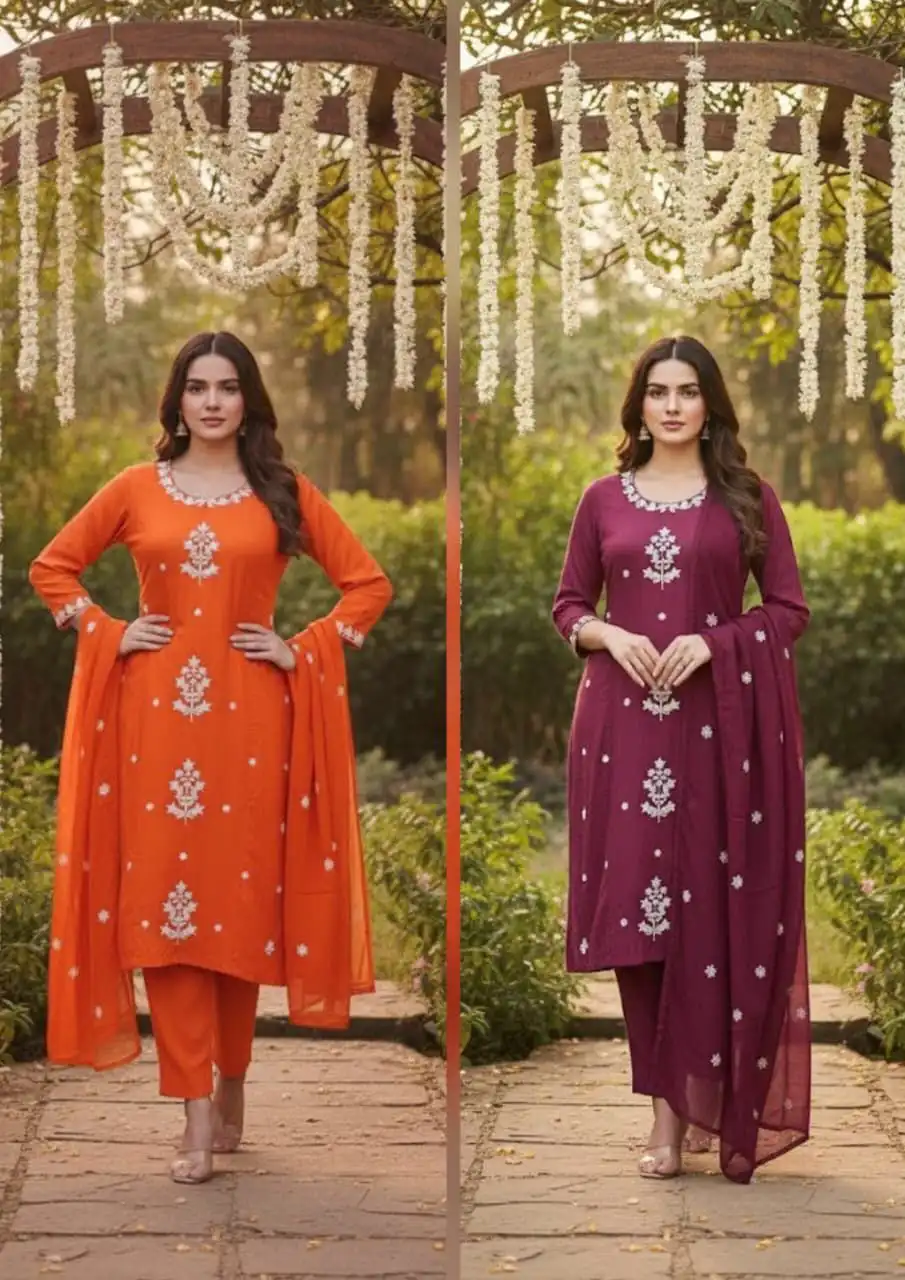 Laxmy Vol 82 Rayon Slub Embroidery Kurti Pant With Dupatta Wholesale 5 Launching Laxmy Vol 82 Rayon Slub Embroidery Kurti Pant With Dupatta Wholesale 2026