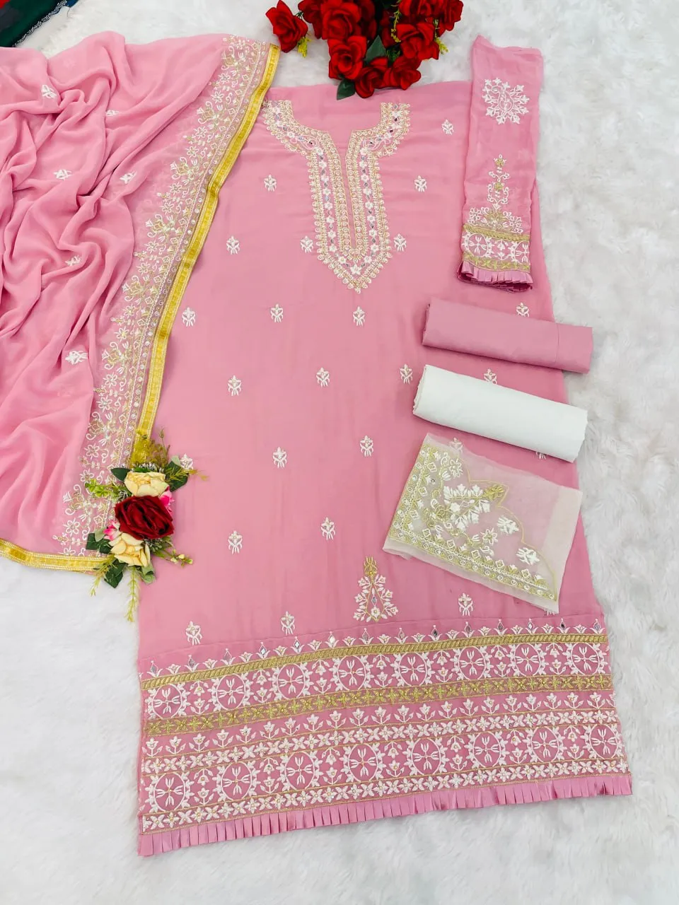 Zarin Vol 189 Georgette Festive Readymade Dress Wholesale 4 Beautiful Zarin Vol 189 Georgette Festive Readymade Dress Wholesale 2026