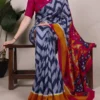 WMN 7043 Tasar Silk Printed Sari Collection Below 1000
