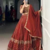 WMN 1451 Eravii Chocolate Crush Wedding Lehenga Choli