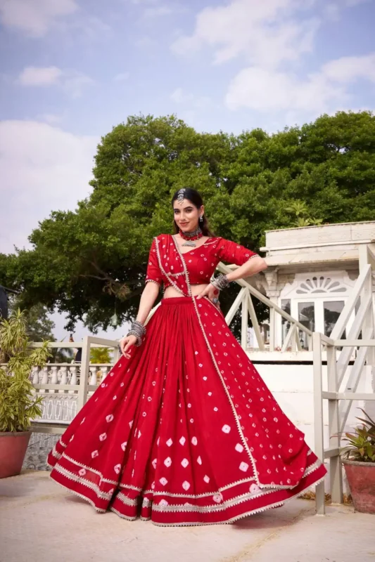 Launching WMN Roop 1663 Chanderi Bandhej Print Lehenga Choli Wholesale 2026 4 Launching WMN Roop 1663 Chanderi Bandhej Print Lehenga Choli Wholesale 2026
