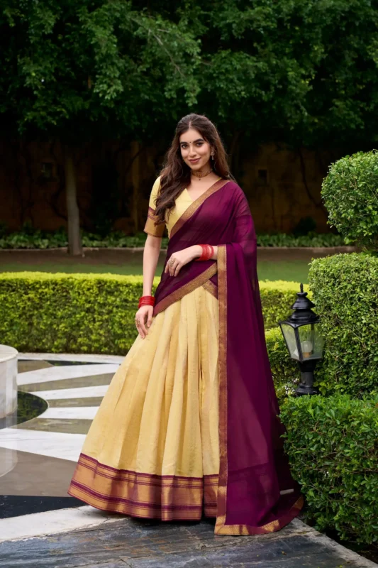 Buy WMN 2019 Kanchipuram Lehenga Choli Collection Wholesale 2026 3 Buy WMN 2019 Kanchipuram Lehenga Choli Collection Wholesale 2026