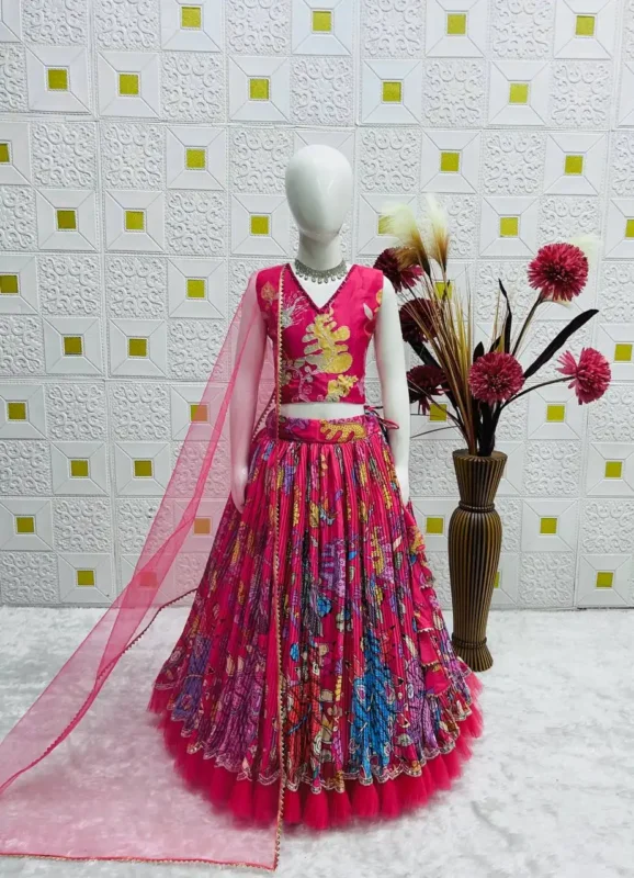 Beautiful Baby 229 Heavy Natural Crep Kid Wear Lehenga Choli Wholesale 2026 2 Beautiful Baby 229 Heavy Natural Crep Kid Wear Lehenga Choli Wholesale 2026