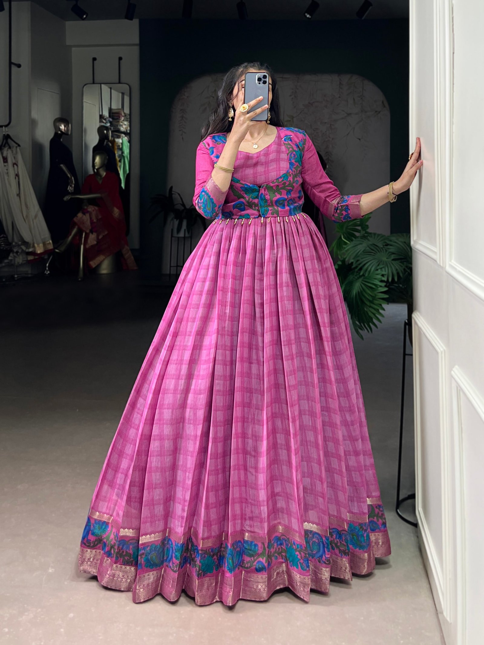 WMN 5034 Polyester Viscose Gown 04 Pcs Set Wholesale 5 Launching WMN 5034 Polyester Viscose Gown 04 Pcs Set Wholesale 2026