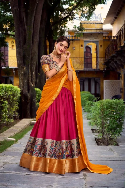 Launching WMN 1244 Krishika Aastha Silk Chaniya Choli 04 Pcs Set Wholesale 2026 3 Launching WMN 1244 Krishika Aastha Silk Chaniya Choli 04 Pcs Set Wholesale 2026