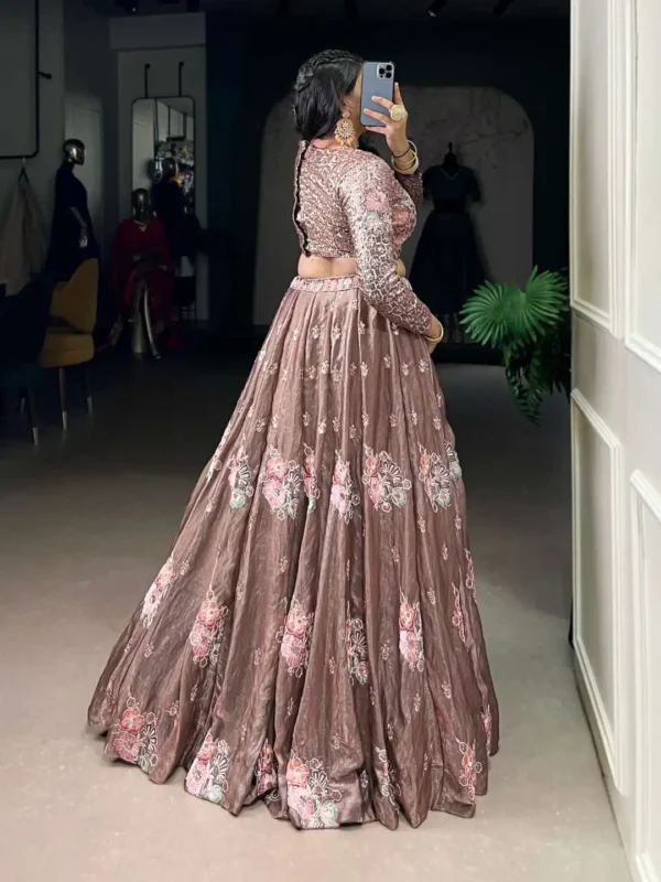 Stylish WMN 1143 Fendi Wedding Lehenga Choli With Embroidery Wholesale 2026 2 Stylish WMN 1143 Fendi Wedding Lehenga Choli With Embroidery Wholesale 2026