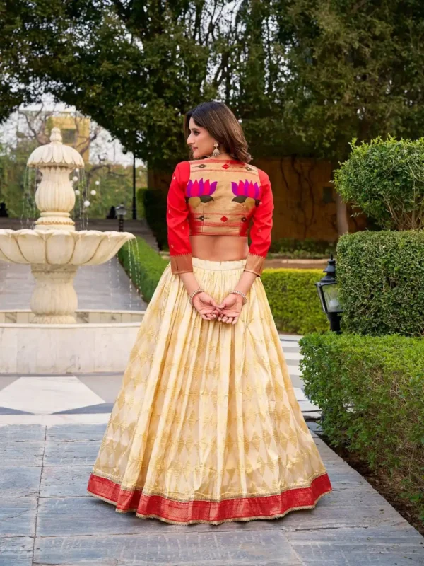 Latest WMN 1130 Paithani Co Ord Set Lehenga Online Shopping Wholesale 2026 3 Latest WMN 1130 Paithani Co Ord Set Lehenga Online Shopping Wholesale 2026