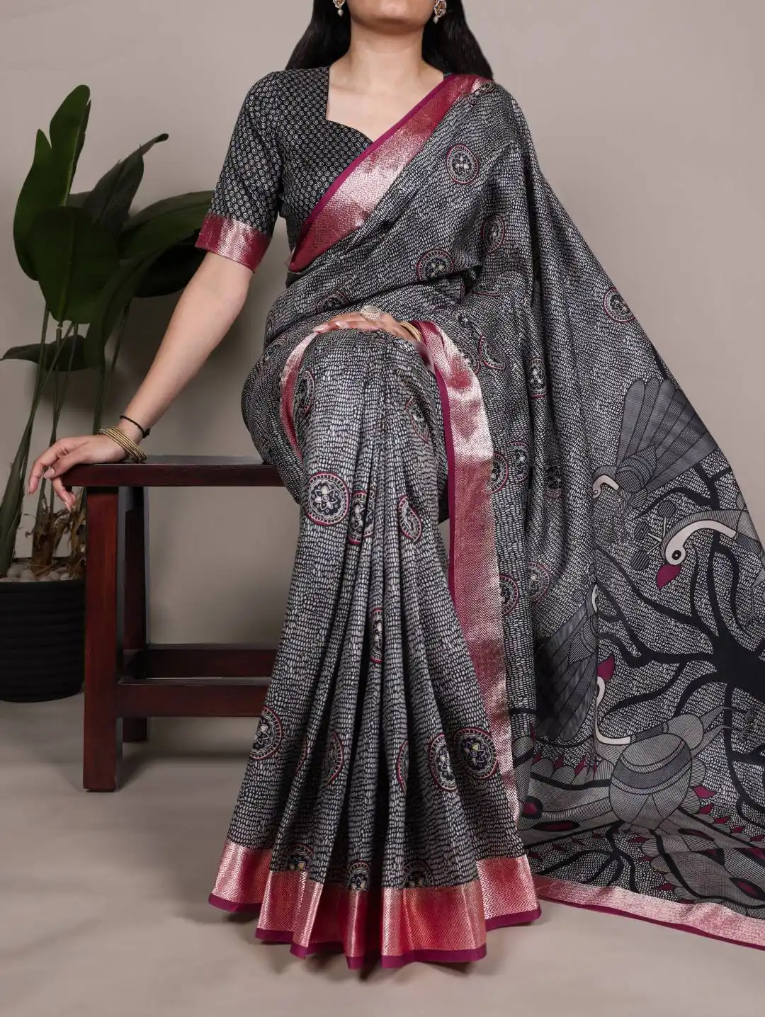WMN 7044 Best Wholesale Saree Market in Surat