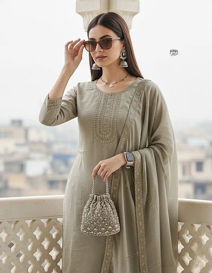 Laxmy Vol 65 Embroidery Kurti Pant With Dupatta For Women Wholesale 4 Latest Laxmy Vol 65 Embroidery Kurti Pant With Dupatta For Women Wholesale 2026